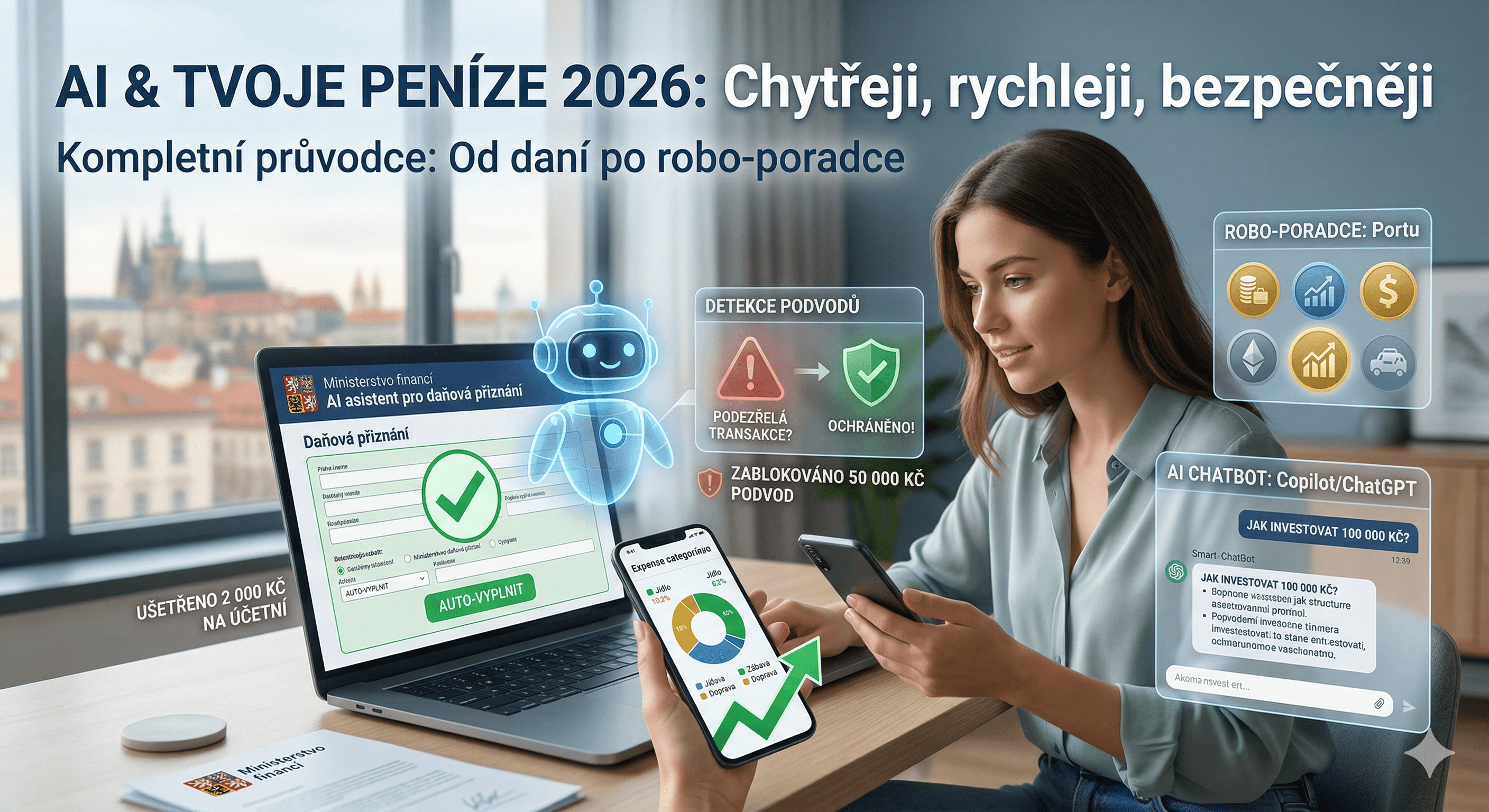 AI a vaše peníze: Jak používat umělou inteligenci k řízení financí