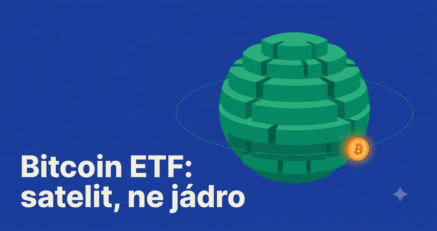 Bitcoin ETF v roce 2026: má ho nudný ETF investor vůbec řešit (a jak ho v Česku legálně koupit)?