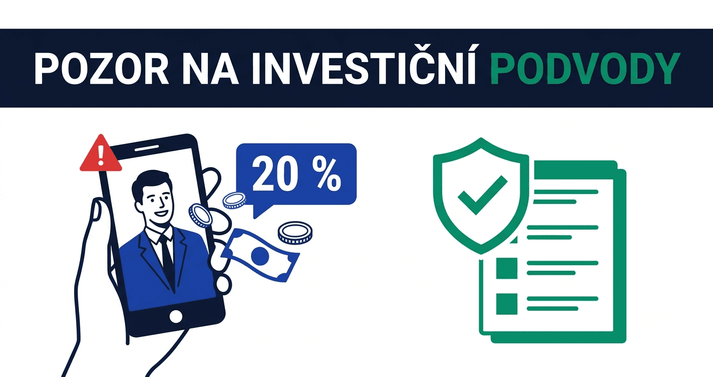 Investiční podvody 2026: jak poznat deepfake reklamu a falešnou platformu (a neposlat podvodníkům úspory)