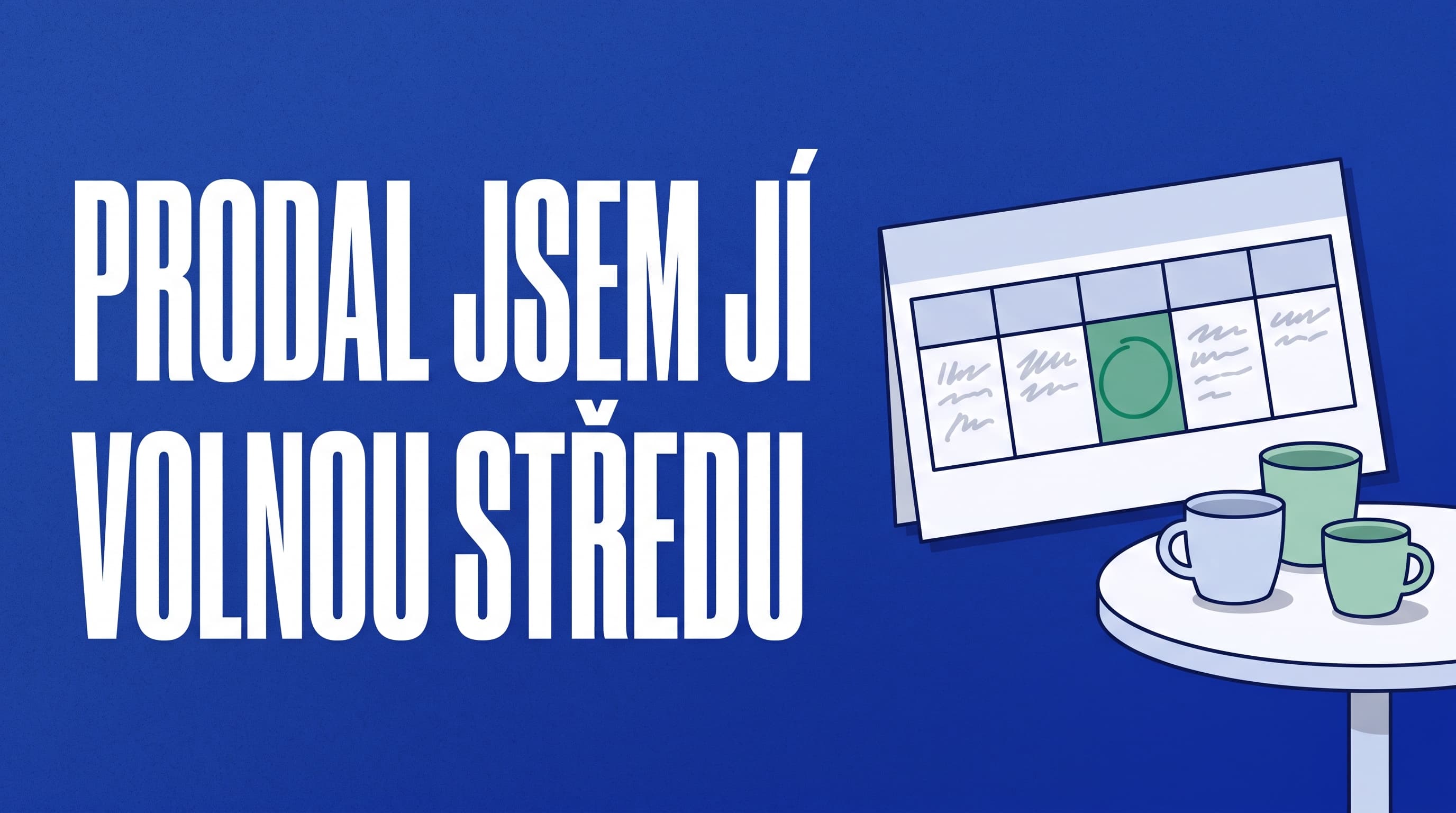 Manželku jsem k FIRE nikdy nepřemlouval. Prodal jsem jí volnou středu.