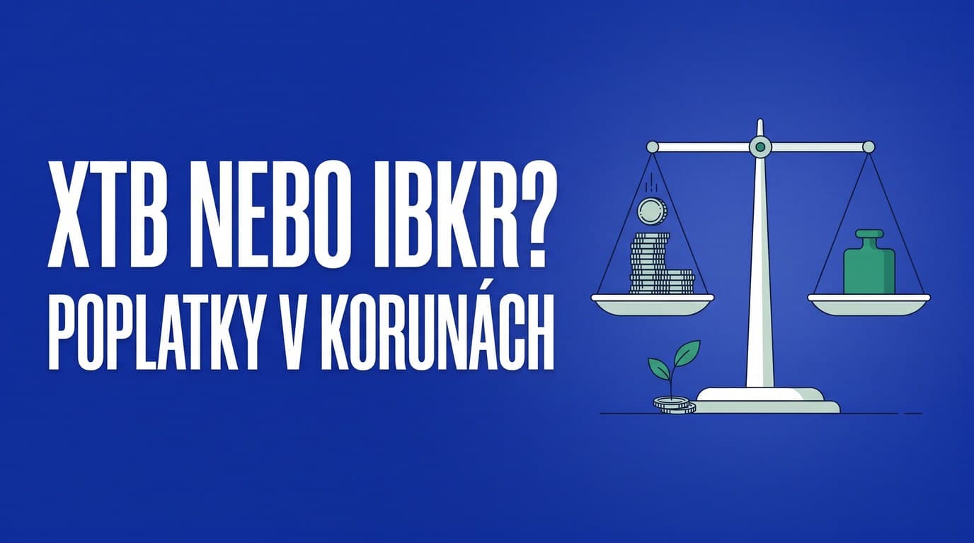 XTB vs Interactive Brokers: poplatky za ETF v korunách